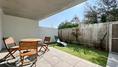 Chic apartment with beautiful terrace in La Rochelle - Foto 3, Garden, sunbed, Garden view