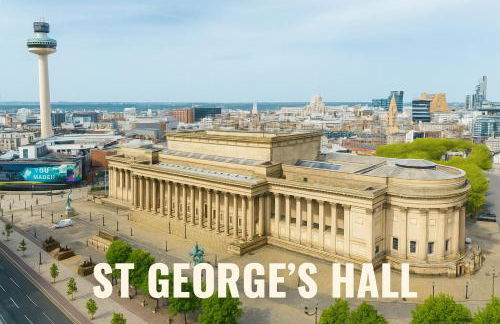 City Centre Apt - Sleeps 6, Parking, Shops & Trains - Foto 45