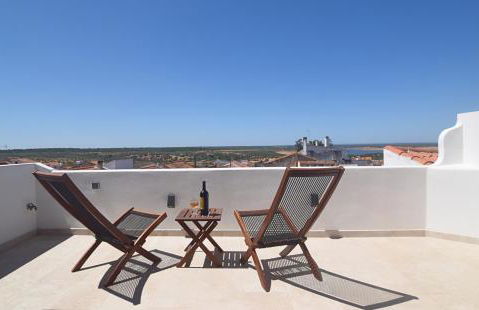 Vista do Alentejo Rooftop at House near the lake - Foto 1