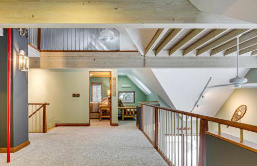 Private Peninsula! Laurel Lake Retreat with 3 Piers - Foto 18