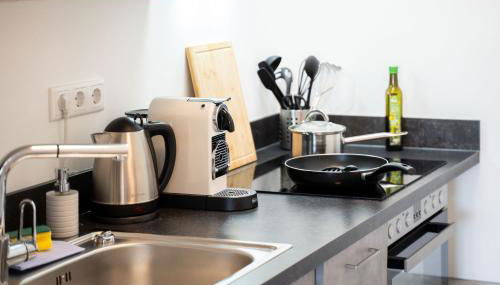 J & K Apartments Kelheim - Foto 5, stove