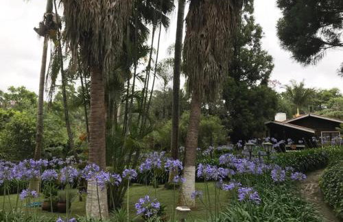 Lindo e aconchegante chalé com piscina, lareira e churrasqueira - Foto 45