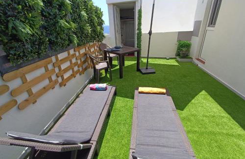 Studio avec terrasse et vue mer - Foto 9