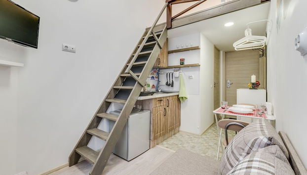 Sokroma PiterFM Aparts - Foto 4, Habitación