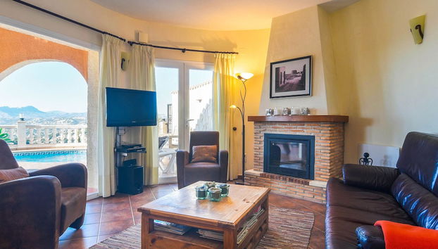 Modern Villa in Cumbre del Sol With Private Pool - Foto 5, Sala de estar