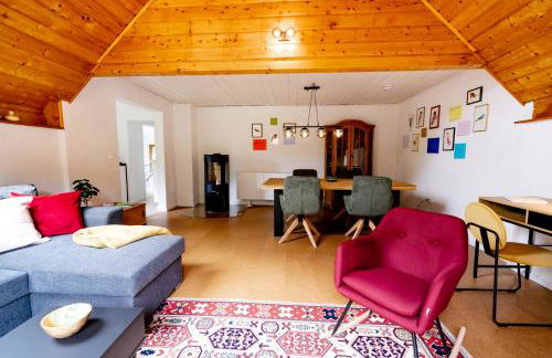 birds-nest Ferienwohnung Balkon Kaminofen - Foto 35