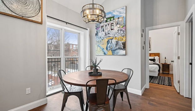 Essbereich im Zimmer