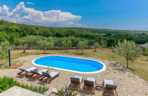 Rustic Holiday house Harmonie with private pool and large garden - Kapovci, Island Krk - Foto 33