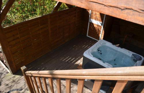 Cabane avec Jacuzzi privatif du Manoir du Parc - Adults only - Foto 26