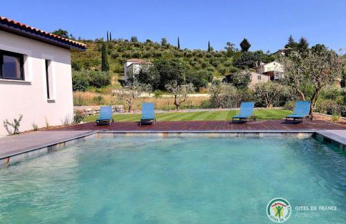 Villa la crozette 4 étoiles, climatisée avec grande piscine - Foto 27