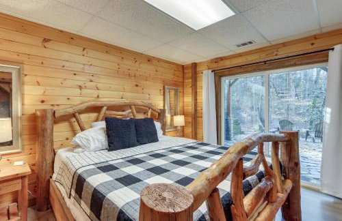 Secluded Cherry Log Cabin with Hot Tub and Swings! - Photo 18