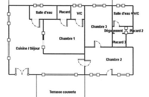 Gite 1 à la Maison Mosaic - Foto 18