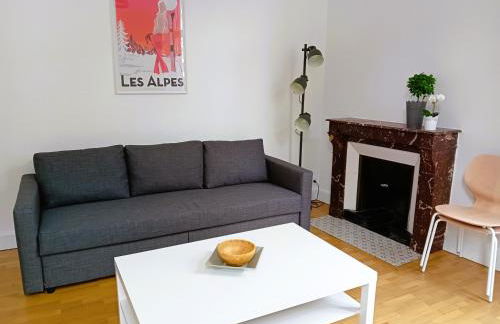 102 - Appart rénové avec grand salon et 1 chambre - Tram et Clinique Mutualiste à 1 min - Foto 4