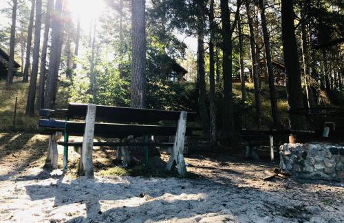 Domek wypoczynkowy w lesie nad jeziorem - Foto 32