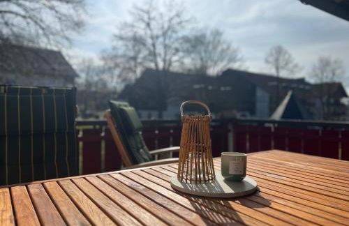 Fewo mit toller Dachterrasse & Bademantelgang zur Wohlfühltherme im neuen Stil - Foto 10