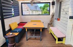 la petite maison en bois bleue - Foto 10