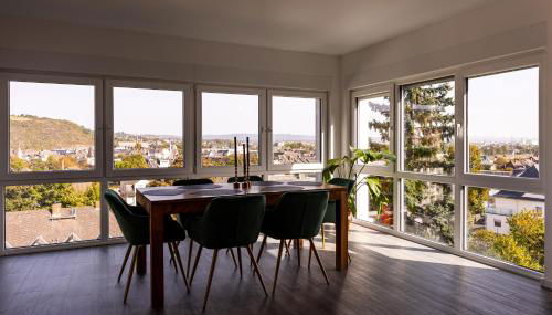 Design Apartment zentral für 6 in Andernach: Ausblick, WiFi, Küche - Foto 2