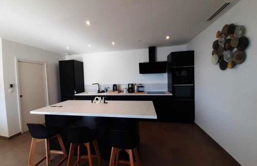 Villa neuve vue mer et îles d'Or - Foto 17