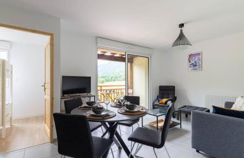 Appartement 4 personnes proche lac de Génos - FR-1-695-77 - Foto 2