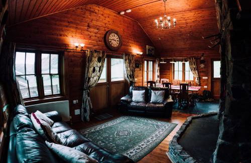 Bothy Cabin -Log cabin in wales - with hot tub - Foto 6