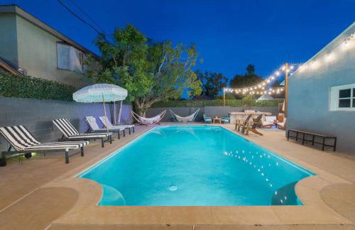 Angel&Rose Universal Hollywood Heated Pool House King Bed - Foto 5