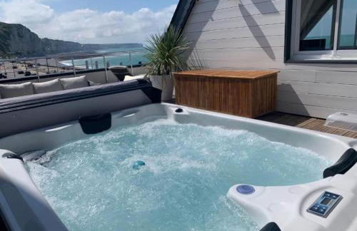 Le Poséidon - gîte exceptionnel face à la mer avec spa, terrasse, 4 chambres - Foto 32