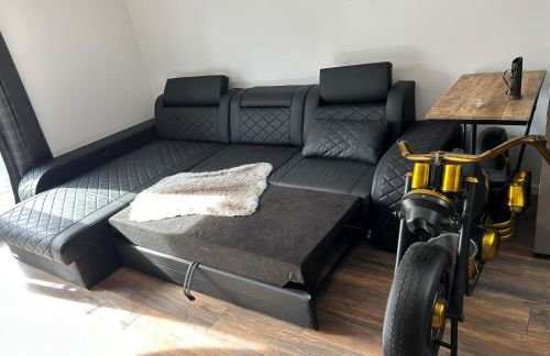 Traumwohnung 3 Zi im Grünen Retro Terrasse, Garten, Grill, Wifi - Foto 13