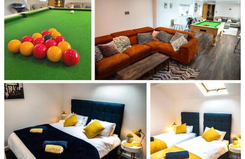 5 Bedrooms, Pool Table, Sleeps 10, Contractor Stays, Family Gatherings - Secure Free Parking - Foto 3