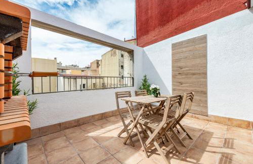 Atico duplex con Barbacoa y Terraza en Barri Port Maritim - Foto 6