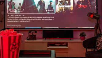 Le Cin et Chic Vidéoprojecteur Popcorn Netflix - Foto 5
