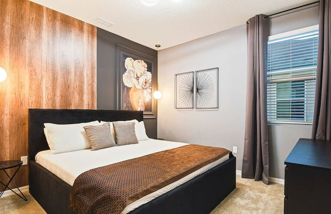 Villa Pool Spa Near Disney 9br 1571 - Foto 4