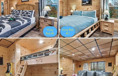 Mountains r Calling, Cozy Hideaway, King Beds, Hot-Tub, Arcade, EV Ready - Foto 6