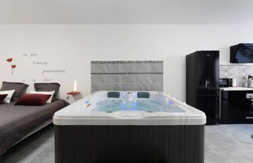 Nuit romantique avec Jacuzzi SPA privatif proche TOULOUSE - Foto 31