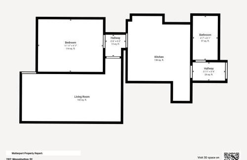 Cozy 1 bed, 1 bath in Brookline Village - Foto 14