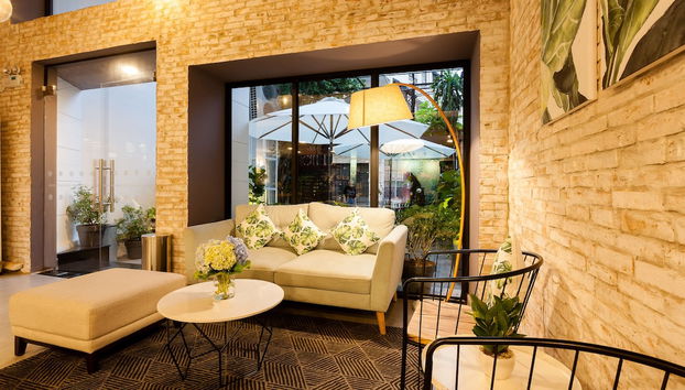 Sala de estar do lobby