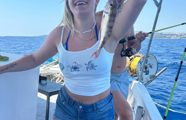 Battuta di pesca a Rodi con barbecue e nuoto - Foto 22