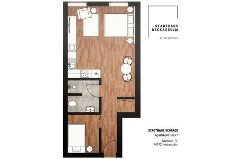 Stadthaus Neckarsulm serviced apartments - Stadthaus Schrade - Foto 43