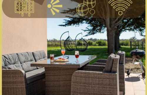 Vue Mt-St-Michel, Élégance, calme et baby-foot Bonzini - Foto 1