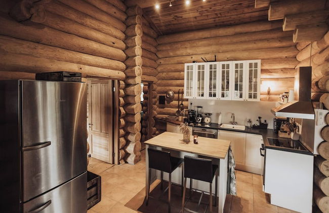 Fjordhygge, Cozy Log Retreat Near Sea & Forest - Sauna & Outdoor Living - Foto 35