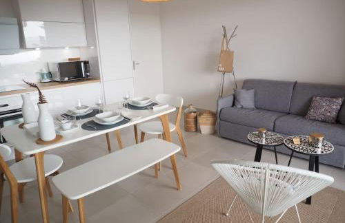 La Londe La Mer : appartement proche plages & vue superbe sur les îles d'or - Foto 13