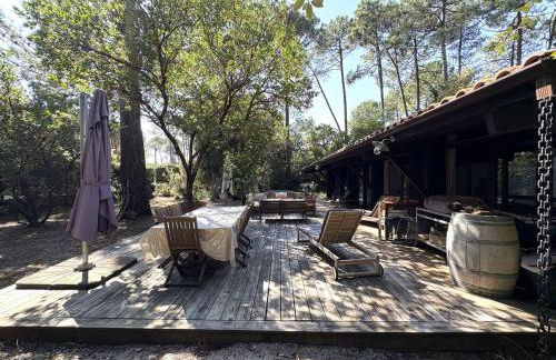 Villa lumineuse avec grand jardin, au calme, proche plages et commerces au cœur de Petit-Piquey - FR-1-736-30 - Photo 12