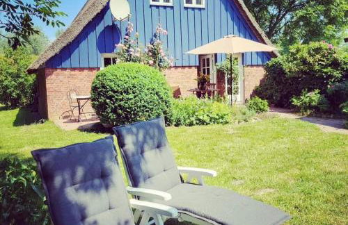 Die blaue Reetdachkate am Deich - Photo 2