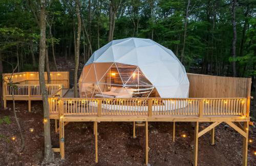 Glamping dome w hot tub & fire pit - Foto 7