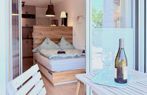 Ferienapartment Allgäuträumchen - modernes Apartment im Allgäu mit Außensitzplatz - Foto 3