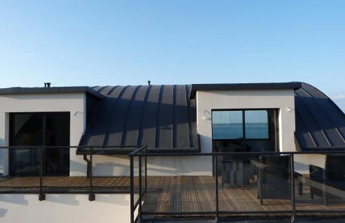 Maison contemporaine avec vue mer, piscine intérieure, classée 5 étoiles - Foto 10