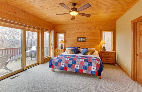 Game Room, Deck and Views Idyllic Slaty Fork Cabin - Foto 11