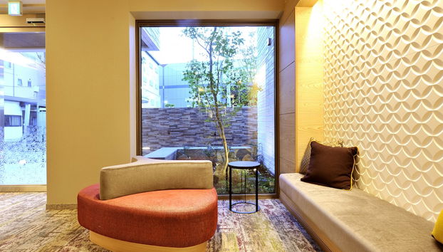 Zona de estar del vestíbulo