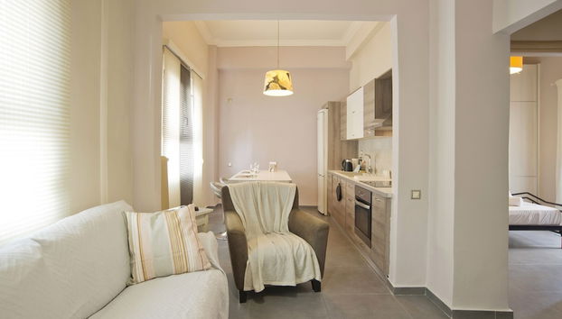 Coastal Charm in Piraeus - Foto 2, Habitación