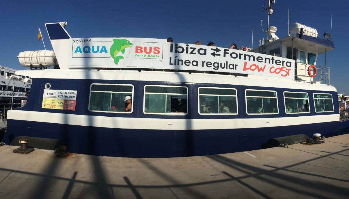 Barco a Formentera