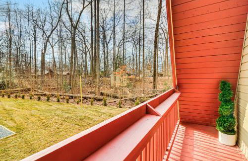 Hot Tub, Fire Pit and Patio A-Frame Stafford Cabin - Foto 22